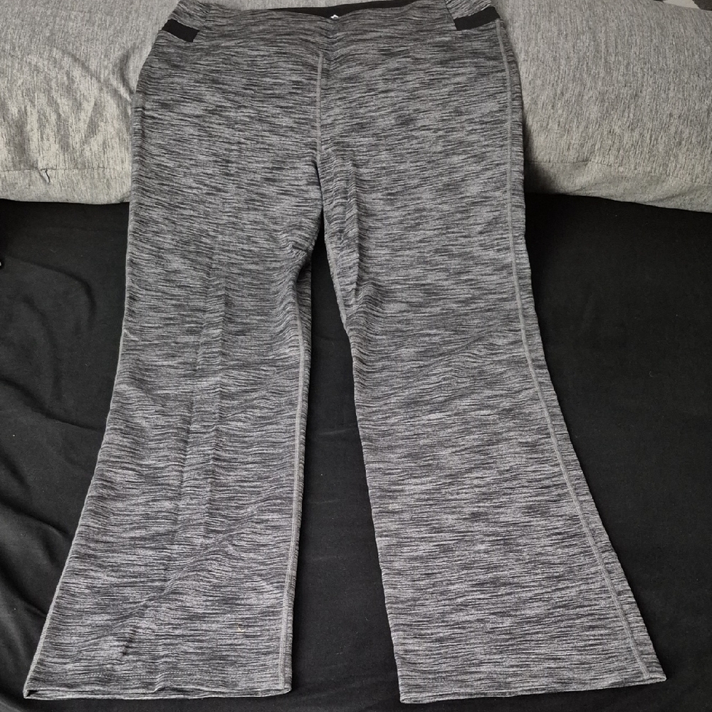 Tuff Athletics Gray Boot Cut Pants